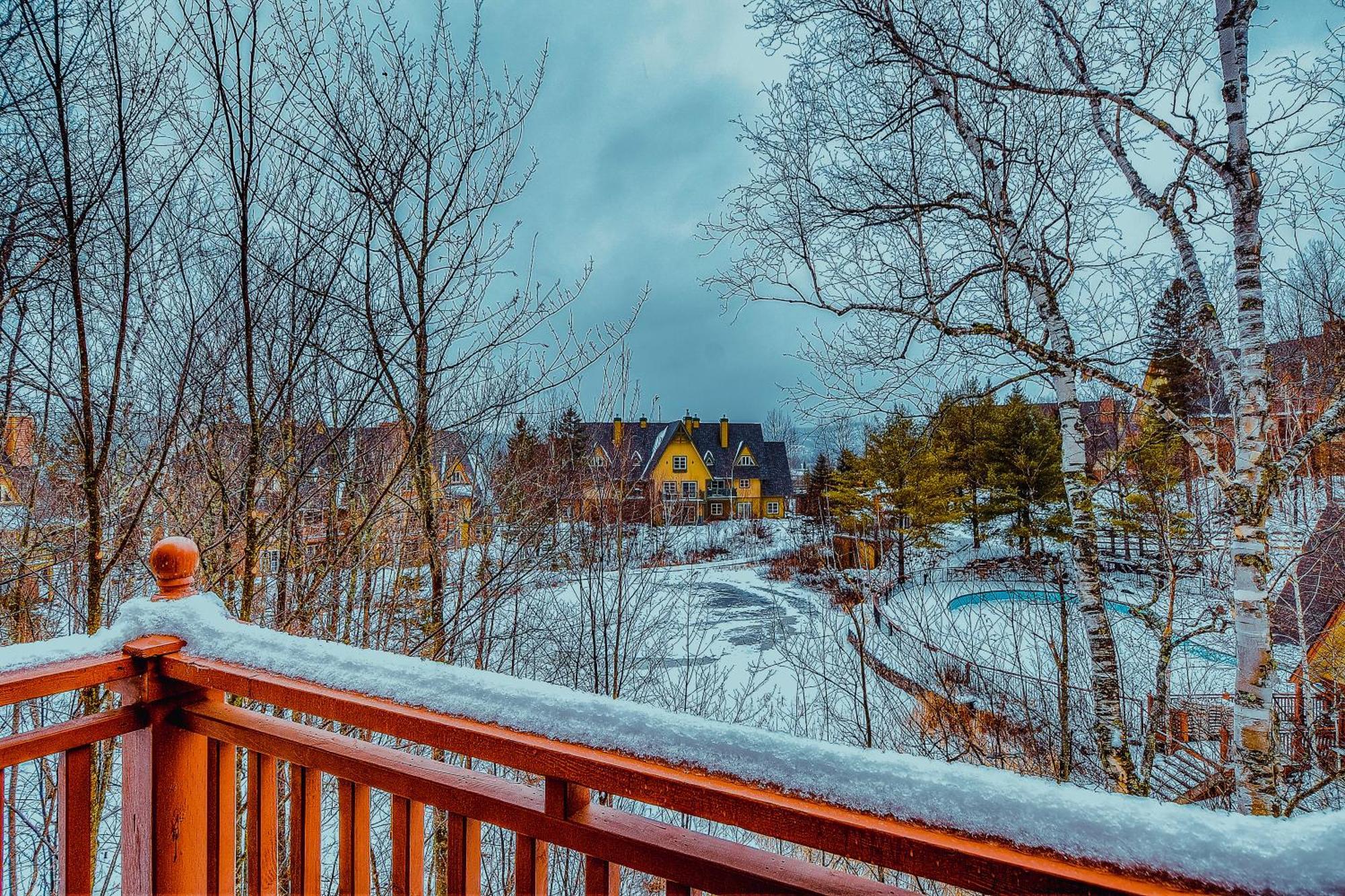 Le Plateau Ski Inout W 3Bdrs W Pool Access Mont-Tremblant Exteriér fotografie